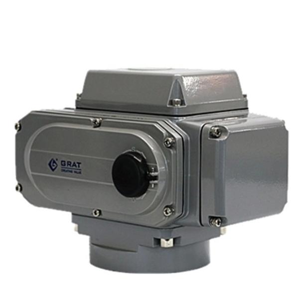 Ordinary Temperature Quick Open Electric Actuator AC380V Flange Connection For
