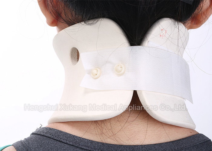 Hospital Cervical Neck Collar Support White Universal Size For Most Men And Women