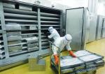 Industrial Plate Freezer Refrigeration Contact Horizontal Plate Freezer