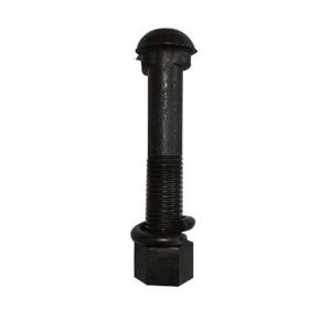 Quality Black Railway Track Fasteners , Fish Tail Bolt M6 M100 Specification wholesale