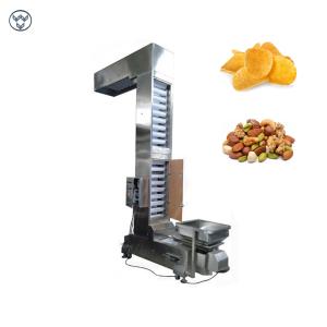Quality 304SS Food Grade Z Shape Bucket Conveyor Vertical For Grain Rice Almonds wholesale