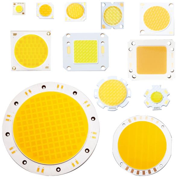 6W 9W RA70 / 80 / 90 / 95 High Efficiency Flip Chip LED COB For Wall Lamp And