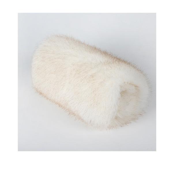 100%polyester Woven Fabric Knitted Soft Faux Fur with High Weight and Long Hair