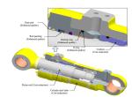 pc750-7 arm cylinder