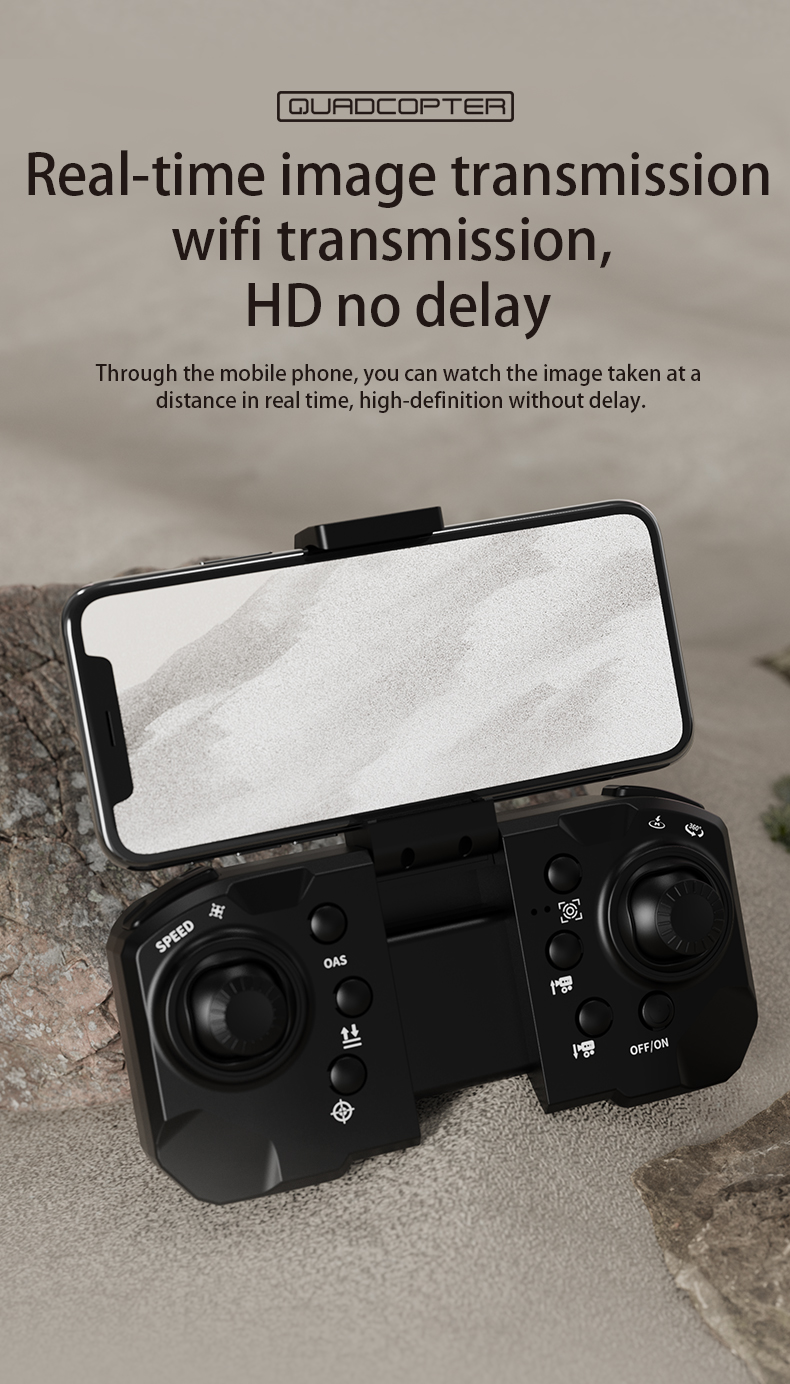 Flagship Performance Racing Drones Natural Color J16 Drone with Intelligent Obstacle Avoidance and Three Camera System