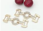 62*20MM Zinc Alloy And Rhinestone Shoe Accessories Buckle Replacement