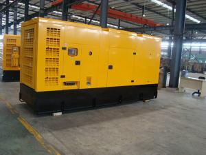 Quality 80kw - 500kw Volvo Silent Diesel Generator , Sweden Water Cooled Diesel Geneset wholesale