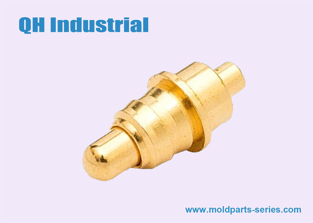 Pogo Pin,Spring-loaded Pin, 2A to 5A High Current Brass Contact Pogo Pin or Pogo PIn Connector  For PCB Made in China