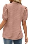 Female Tops and T-Shirt Custom Cotton Lace Shirt Short Sleeve Compression