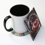 Printable Sublimation Blank Leather Coaster For Sublimation Heat Transfer