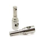 Custom CNC Turned Stainless Steel Metal Connector ±0.005mm Tolerance with