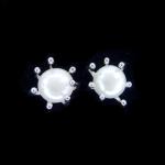 Simple Style Children Silver Jewellery / Gift Silver Animal Stud Earrings