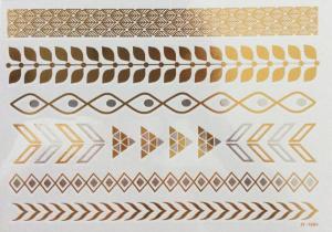 Quality Metallic foil tattoo wholesale