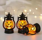 Halloween Lantern with Skull Decorated