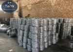 Electro Galvanized Razor Blade Barbed Wire Traditional Twisted BWG12x12