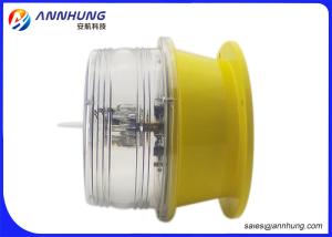 Quality Red Solar LED Aviation Obstruction Light for Tower Crane and Wind Turbine wholesale