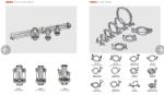 Food Grade Stainless Steel Quick Connection Clamp Adapter SUS304 SUS316L BPE