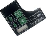 Genie 6 Control Box Decal 137636 137636GT for Genie Scissor Lift