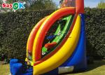 Inflatable Basketball Game Fire Proof Inflatable Sports Games For Event / PVC