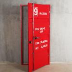 SGS Metal Industrial Cabinet Door For Restaurant / Bar / Coffee