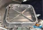 Boat Watertight Yatch Aluminum Hatch Cover Flush Type 6mm Cover Thickness