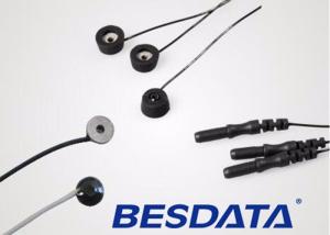 Quality EEG Electroencephalogram sintered ag agcl electrodes Din 1.5 Grey Cable wholesale