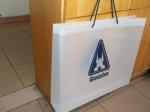 Fashion Soft Loop Handle Bag , Cotton Rope Handle HDPE Shopping Bag