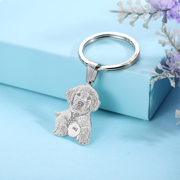 0.87in 2.2cm Custom Silver Necklaces S925 Trendy Personalized Dog Tag Necklace