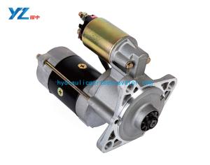 Quality Aluminum 4D31 Excavator Starter Motor 24V 3.2KW 9T For HD750 CAT307 wholesale