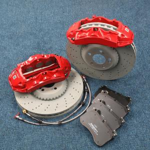 Quality 355x28mm Disc Rotor Mercedes Brake Caliper 6 Piston For Benz E63 AMG E200 E260 W207 W211 W212 wholesale