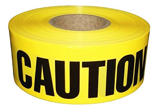 1000ft Yellow Caution Plastic Barrier Tape Safety Danger Red Color Warning