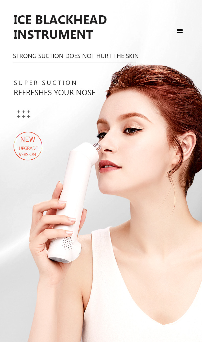 USB Rechargeable Comedone Acne Electric Blackhead Remover