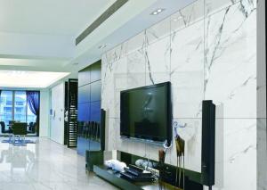 Quality Wear Resistant Marble Look Porcelain Tile 600*1200 Mm Easy Maintenance wholesale