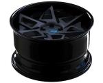 6061 T6 Deep Dish Forged Wheels Round J Matt Black 19 Inch Rims