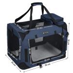 Unique Songmics Pet Carrier Shoulder Bag Commercial Metal Frame Reinforced