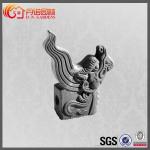 Handmade Dragon Roof Ridge Tile Finial Ornament Traditional Legendary