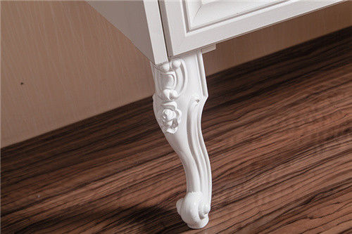 Moisture Proof Bathroom Sinks And Vanities / Double Sink Vanity Corrosion Resistance