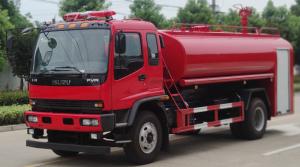 Quality ISUZU 177kw Water Tank Fire Truck 240HP 10T 4x2 Multipurpose wholesale