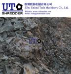 double shaft shredder - scrap leather shredder/ leather cutter/ leather shear/
