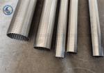 25mm-1027mm Wound Wedge Wire Filter Screen With 25-3200 Micron Rating
