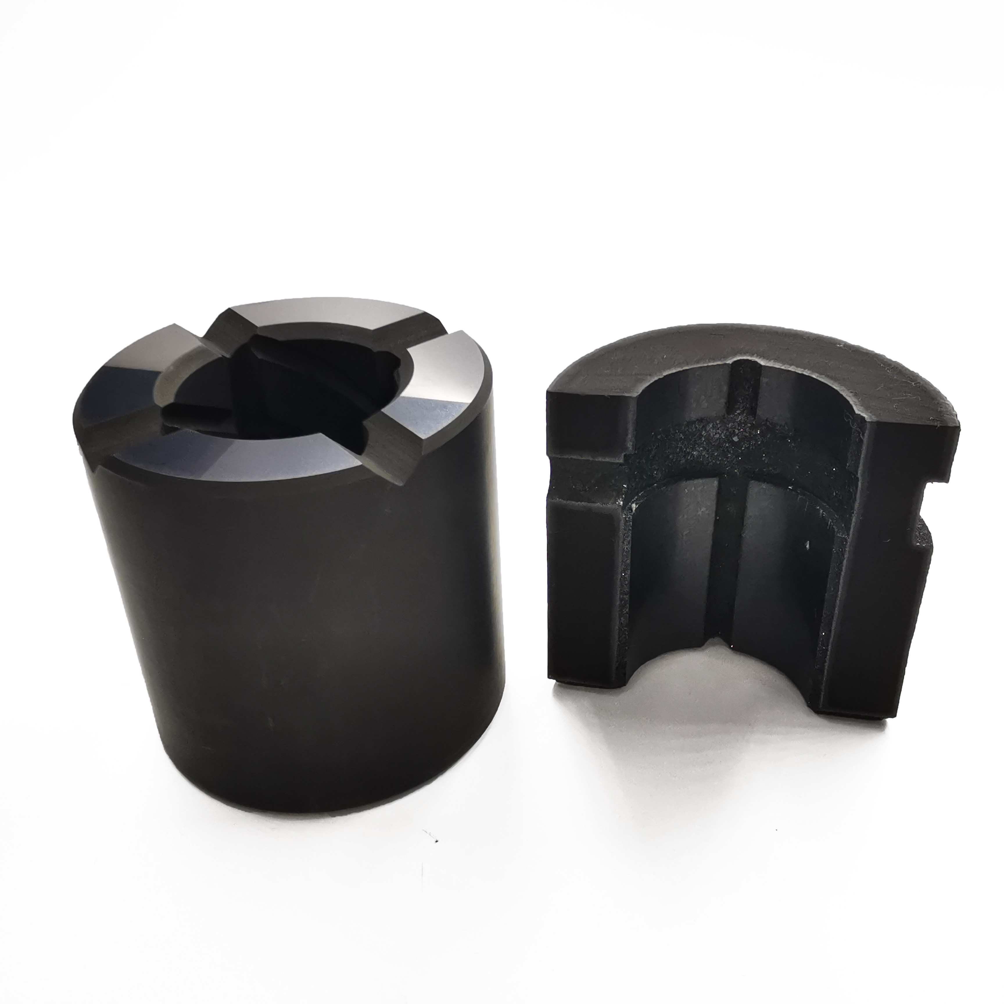 High Strength Carbon Graphite Bearings Self Lubricated Bearings Wear Resistance