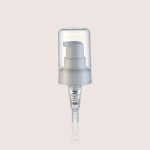 Quality JY503-01A 24 / 400 Ribbed PP Treatment Cream Pump Full Cap wholesale