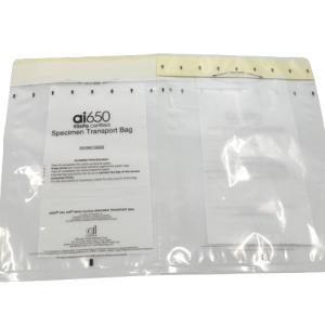 Quality Self Sealing Biochemical Specimen 95KPA Bags Custom Printing UN3373 wholesale