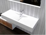 Home Hotel Wall Hung Wash Hand Basin Non Porous Stain Resistant