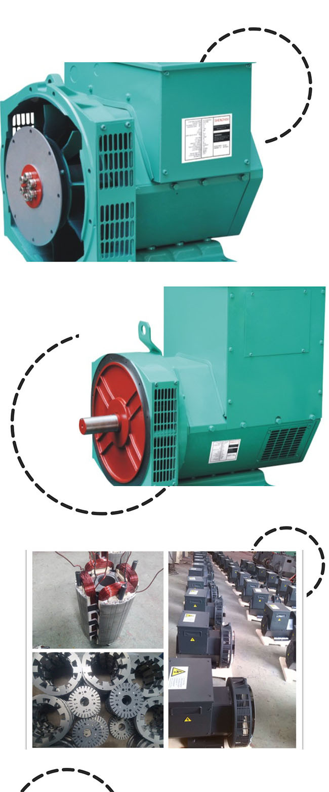 100 Percent Copper 250KVA 200KW Stamford Type Alternator