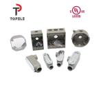 Electrical Square Junction Box Galvanized Steel Drawn Type