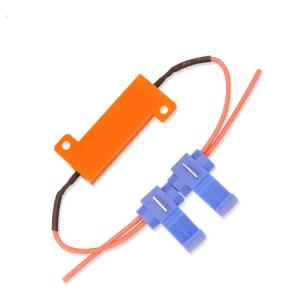 China 50W 6rj car led load resistor RXG24 Gold Aluminum Shell Resistors on sale