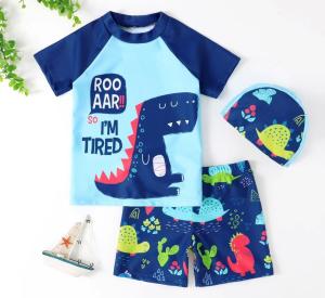 Quality Stylish Colorful Upf50 Boys Swimming Costume Sets For Summer Beach wholesale
