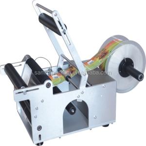 Quality 220v Electric Semi-Automatic Labeling Machine for Round Bottles wholesale