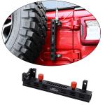 JEEP Vehicle Flag Pole Holder Mount with Multifunction Antenna Bracket